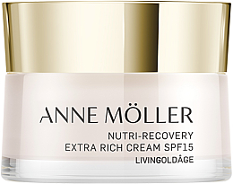 Düfte, Parfümerie und Kosmetik Revitalisierende Gesichtscreme SPF15 - Anne Moller Livingoldage Nutri Recovery Extra Rich Cream spf15