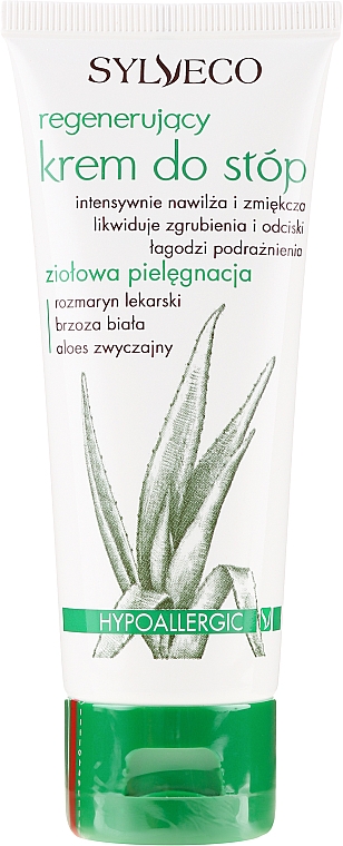 Regenerierende Fußcreme mit weißer Birke, Rosmarin und Aloe Vera - Sylveco Regenerating Foot Cream — Bild N2
