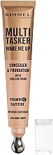 Concealer und Foundation - Rimmel Multi Tasker Wake Me Up Concealer & Foundation  — Bild N2