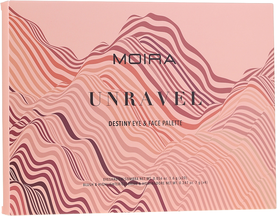 Make-up Palette - Moira Unravel Eye & Face Palette — Bild N3