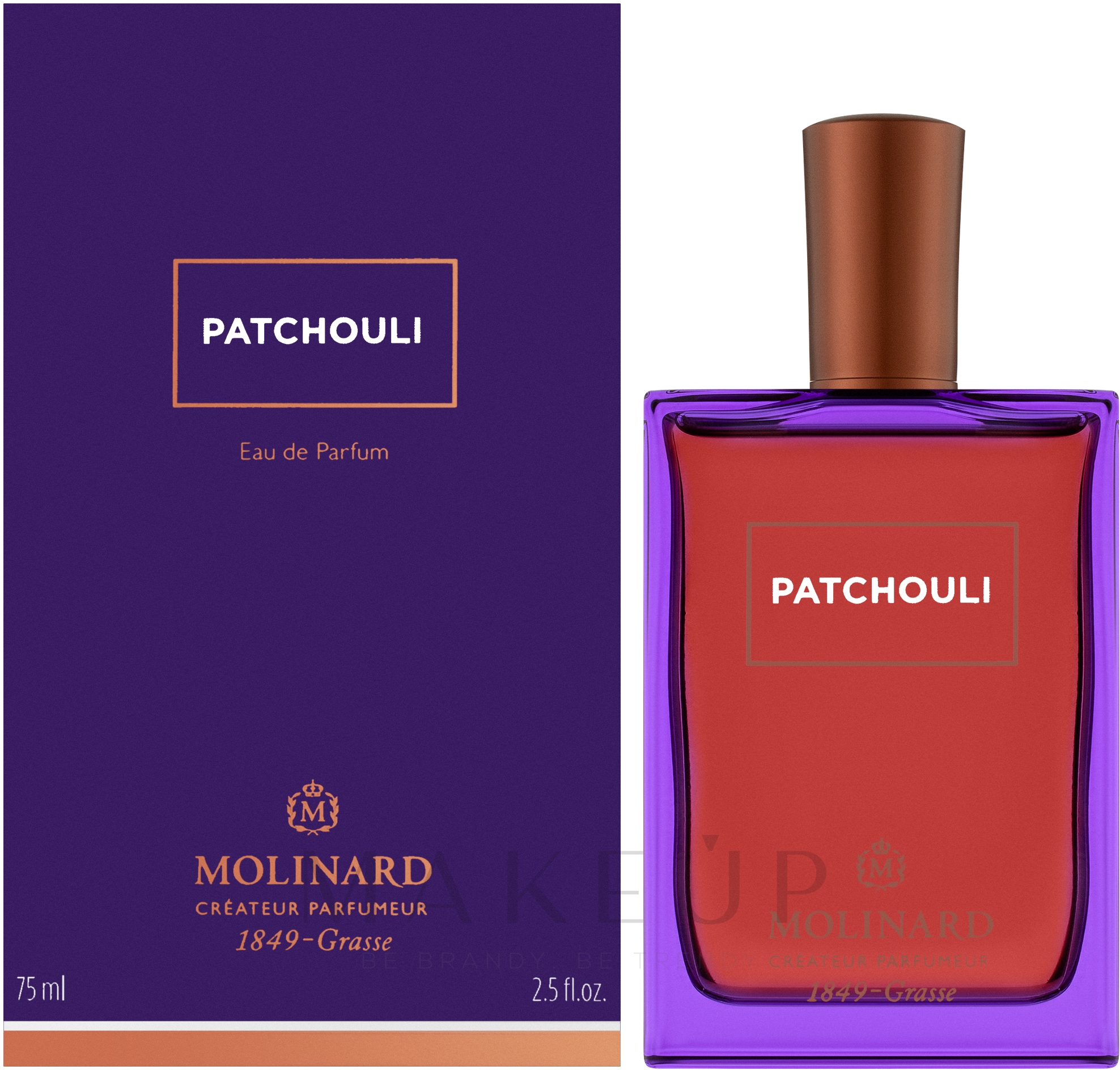 Molinard Patchouli - Eau de Parfum — Bild 75 ml