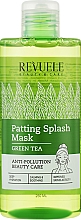 Düfte, Parfümerie und Kosmetik Beruhigende Gesichtsmaske mit Grüntee-Extrakt - Revuele Patting Splash Mask Green Tea