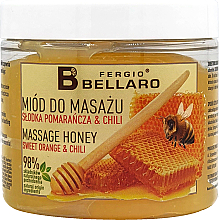 Massagehonig Süße Orange und Chili - Fergio Bellaro Massage Honey Sweet Orange & Chili — Bild N1