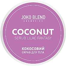 Körperpeeling mit Kokosnuss - Joko Blend Coconut Scrub Lilac Fantasy — Bild N4