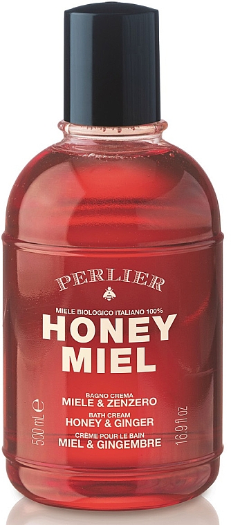 Duschgel-Creme mit Honig und Ingwer - Perlier Honey Miel Bath Cream Honey & Ginger — Bild N1