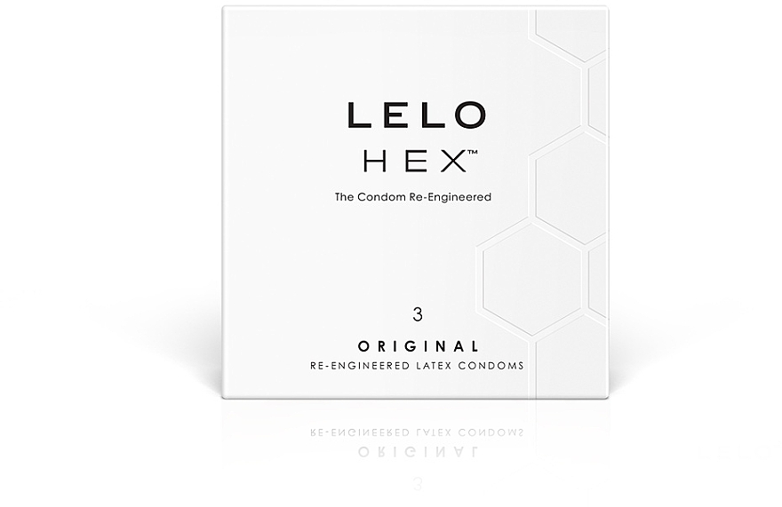 Kondome 3 St. - Lelo HEX Original — Bild N1