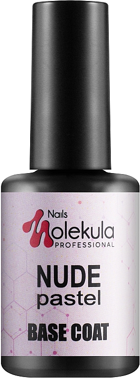 Camouflage-Basis für Gellack - Nails Molekula Nude Pastel Base Coat — Bild N1