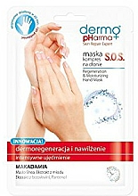 Düfte, Parfümerie und Kosmetik Regenerierende Handmaske mit Macadamia - Dermo Pharma Skin Repair Expert S.O.S. Regeneration & Moisturizing Hand Mask