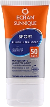 Düfte, Parfümerie und Kosmetik Ultra leichtes Sonnenschutzfluid für das Gesicht Sport SPF 50 - Ecran Sun Sport Ultralight Fluid Spf50
