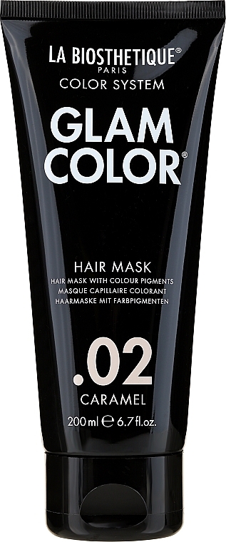 Tonisierende Haarmaske mit Farbpigmenten - La Biosthetique Glam Color Hair Mask — Bild N1