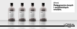 Farbauffrischendes Shampoo für blondes und graues Haar - L'Oreal Professionnel Serie Expert Magnesium Silver Shampoo — Bild N5