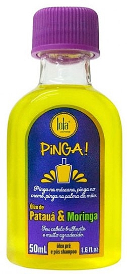 Haaröl mit Pataua und Moringa - Lola Cosmetics Pinga! Pataua And Moringa Hair Oil — Bild N1