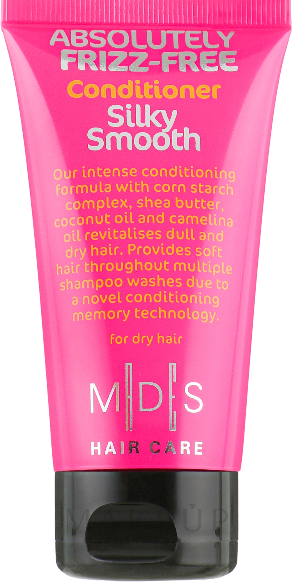 Haarspülung mit Sheabutter, Kokosnuss- und Leindotteröl - Mades Cosmetics Absolutely Frizz-free Conditioner Silky Smooth — Bild 75 ml