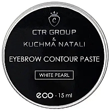 Düfte, Parfümerie und Kosmetik Konturpaste für Augenbrauen - CTR White Pearl Eyebrow Contour Paste