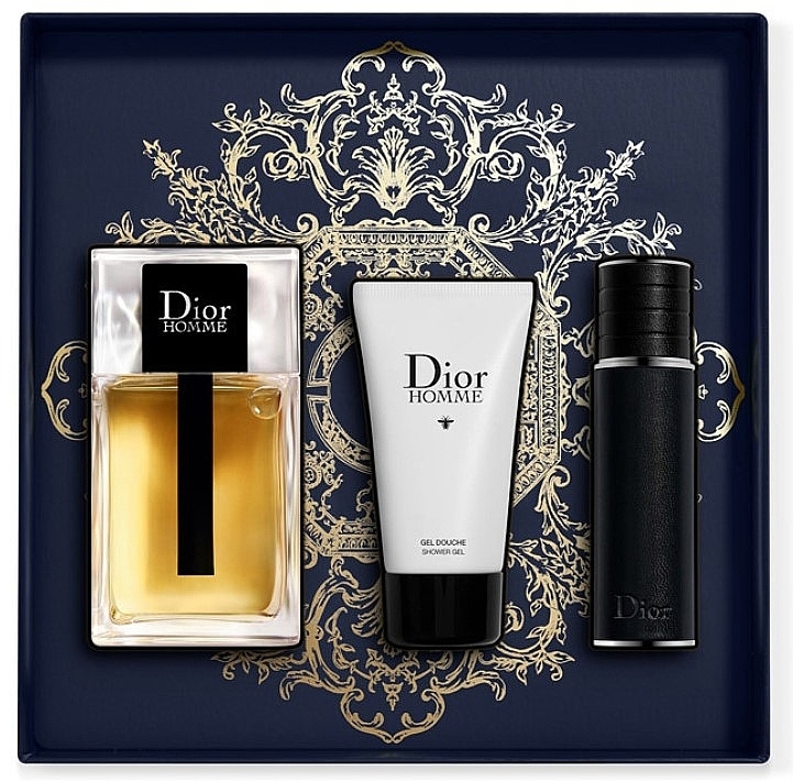 Dior Homme - Duftset (Eau de Toilette 100ml + Duschgel 50ml + Eau de Toilette-Spray 10ml) — Bild N1