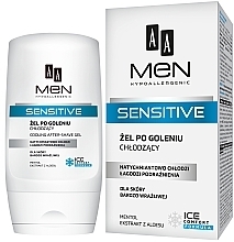 Düfte, Parfümerie und Kosmetik After Shave Gel - AA Men Sensitive After-Shave Gel Cooling