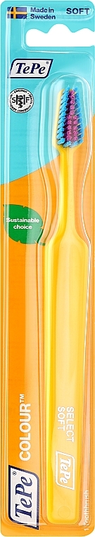 Zahnbürste weich gelb - TePe Colour Select Soft  — Bild N1