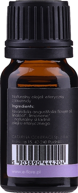 Natürliches ätherisches Lavendelöl - E-Fiore Natural Essential Lavander Oil — Bild N2