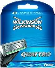Düfte, Parfümerie und Kosmetik Ersatzklingen 8 St. - Wilkinson Sword Quatt