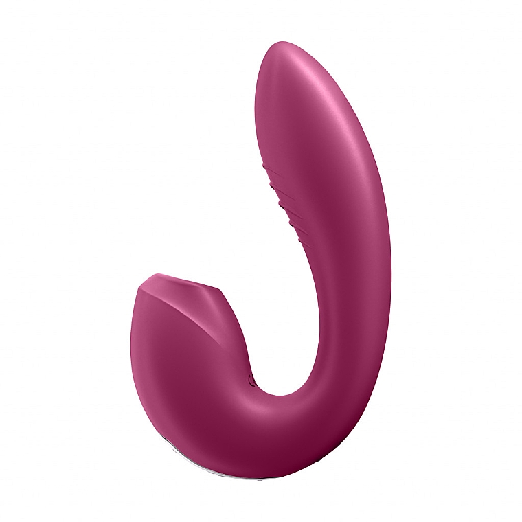Vibrator mit Vakuumwellen-Klitoris-Stimulator himbeerrot - Satisfyer Sunray — Bild N4