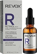 Regenerierendes Anti-Falten Gesichtsserum mit Retinol - Revox Retinol Serum Unifying Regenerator — Bild N2
