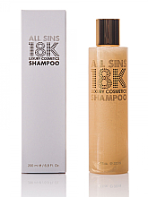 Feuchtigkeitsspendendes Shampoo - All Sins 18K Hair Care Shampoo — Bild N1