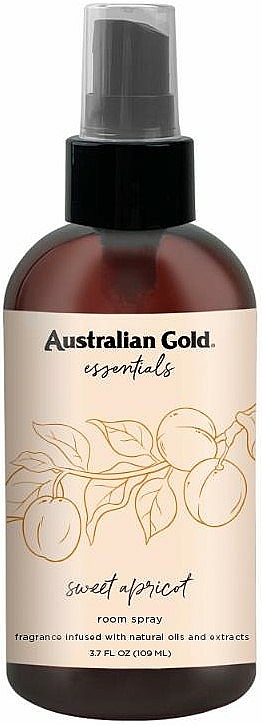 Raumspray mit ätherischen Ölen und Aprikosenduft - Australian Gold Essentials Sweet Apricot Room Spray — Bild N1