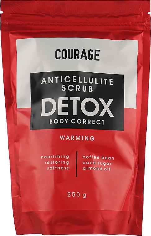 Anti-Cellulite-Körperpeeling - Courage Anticellulite Scrub Detox Body Correct — Bild N1