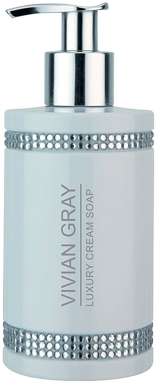 Flüssigseife - Vivian Gray White Crystals Luxury Cream Soap