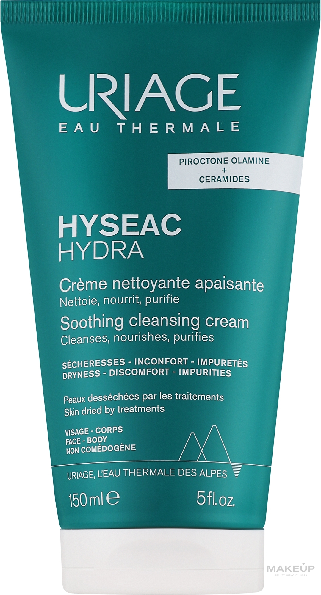 Beruhigende Reinigungscreme für Gesicht und Körper - Uriage Hyseac Hydra Soothing Cleansing Cream — Bild 150 ml