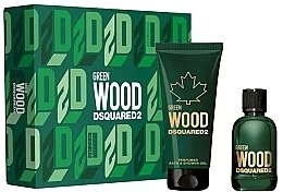 Dsquared2 Green Wood Pour Homme - Duftset (Eau de Toilette 100ml + Duschgel 150ml)  — Bild N1