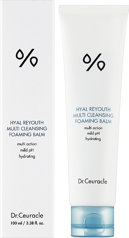 2in1 Hydrophiler Schaumbalsam mit Hyaluronsäure - Dr.Ceuracle Hyal Reyouth Multi Cleansing Foaming Balm — Bild N2