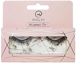 Düfte, Parfümerie und Kosmetik Künstliche Wimpern - Niclay 3D Lashes Skye