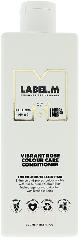 Conditioner für gefärbtes Haar - Label.m Vibrant Rose Colour Care Conditioner — Bild N1