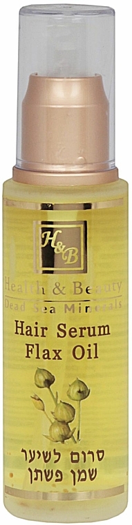 Haarserum mit Leinöl - Health And Beauty Hair Serum Flax Oil — Foto N1