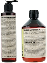 Düfte, Parfümerie und Kosmetik Haarpflegeset - Eva Professional Vitamin Recharge Pack The Original (shm/500ml + cr/250ml)