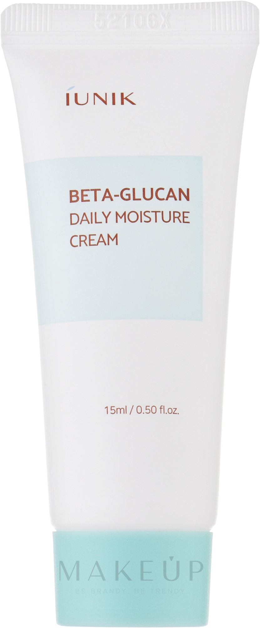 Feuchtigkeitsspendende Anti-Aging Gesichtscreme mit Beta-Glucan - iUNIK Beta-Glucan Daily Moisture Cream — Bild 15 ml