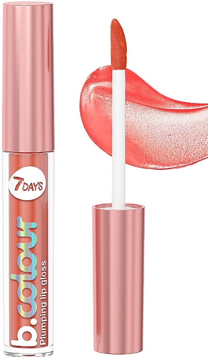 Volumengebender Lipgloss - 7 Days B.Colour Plumping Lip Gloss — Bild N1