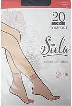 Düfte, Parfümerie und Kosmetik Damensocken Comfort 20 Den nero - Siela