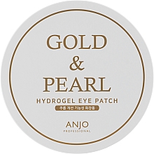 Hydrogel-Augenpatches mit Gold und Perlen - Anjo Professional Gold & Pearl Hydrogel Eye Patch — Bild N1