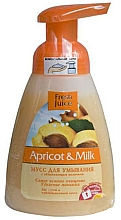 Düfte, Parfümerie und Kosmetik Reinigende Gesichtsmousse zum Abschminken mit Aprikose und Milch - Fresh Juice Fresh Juice Apricot & Milk