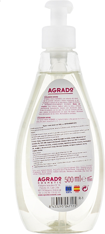 Flüssigseife für die Intimhygiene - Agrado Intimate Soap — Bild N2