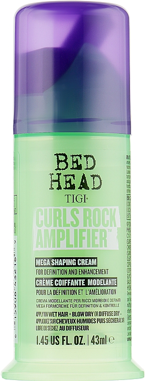 Creme für lockiges Haar - Tigi Bed Head Curls Rock Amplifier Curly Hair Cream — Bild N1