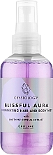 Schimmernder Haar- und Körpernebel mit Amethyst - Oriflame Crystologie Blissful Aura Illuminating Hair And Body Mist — Bild N1