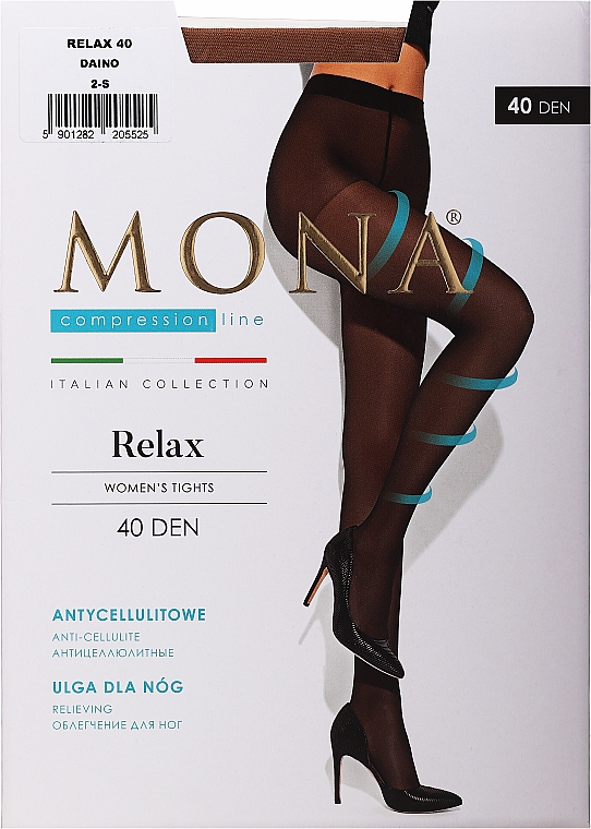 Strumpfhose für Damen Relax 40 Den daino - MONA — Bild N1