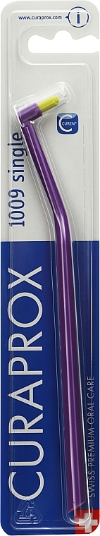 Einbüschelbürste CS 1009 Ortho violett-hellgrün - Curaprox — Bild N1