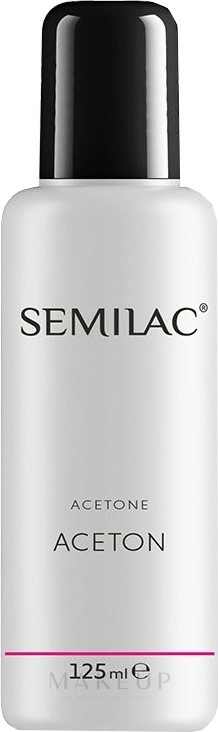 Nagellackentferner - Semilac Acetone — Foto 125 ml