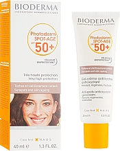 Sonnenschutzcreme-Gel SPF 50+ - Bioderma Photoderm Spot-Age SPF 50+ — Bild N2