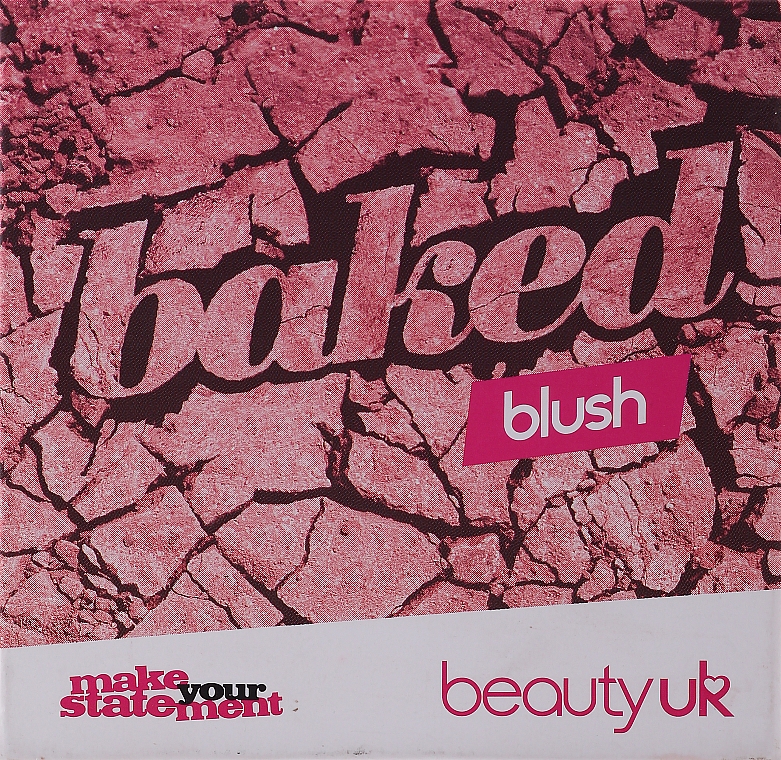 Kompaktes Rouge - Beauty UK Cosmetics Baked Blusher (1 -Popsicle Pink) — Bild N1