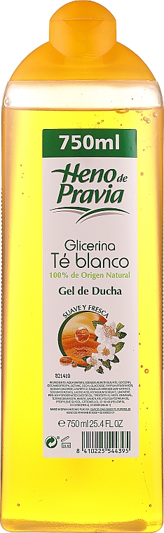 Duschgel mit Glycerin und weissem Tee - Heno De Pravia Glycerina Shower Gel — Bild N1